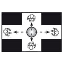 Espejo domo 360º 24". Diametro 600 mm.Para atornillar o colgar a techo. Para interiores