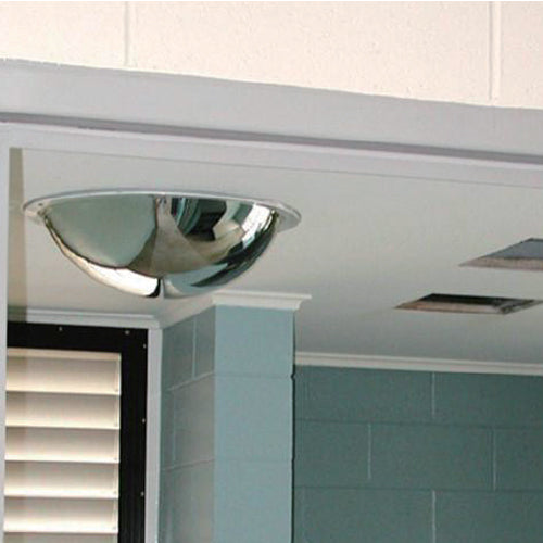 Espejo domo 360º 24". Diametro 600 mm.Para atornillar o colgar a techo. Para interiores