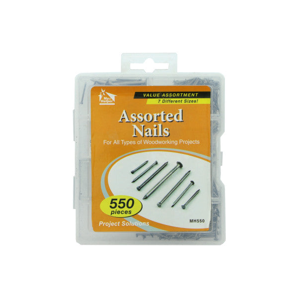 (550 piezas) Kit surtido de clavos