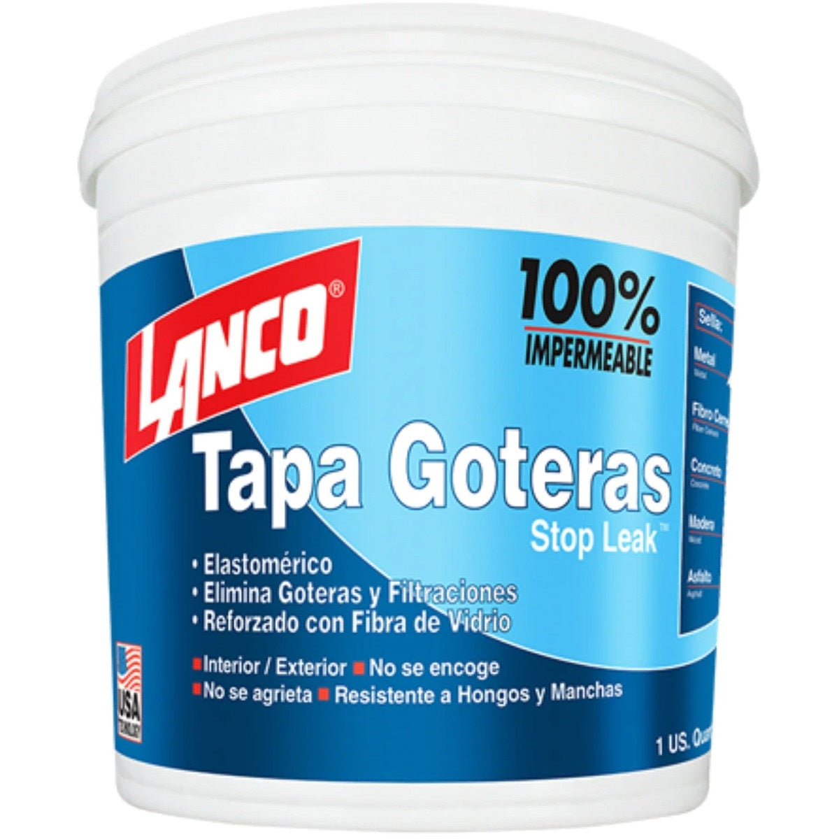 Masilla Impermeabilizante color teja 8 oz. Stop Leak