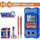 Multímetro Digital 2000 dígitos. CAT III 600V. Función inteligente. Rango automático.