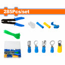 Terminales Eléctricos Surtidas (285 piezas) Incluye: Alicate. Se vende en kit. Empalme rápido.