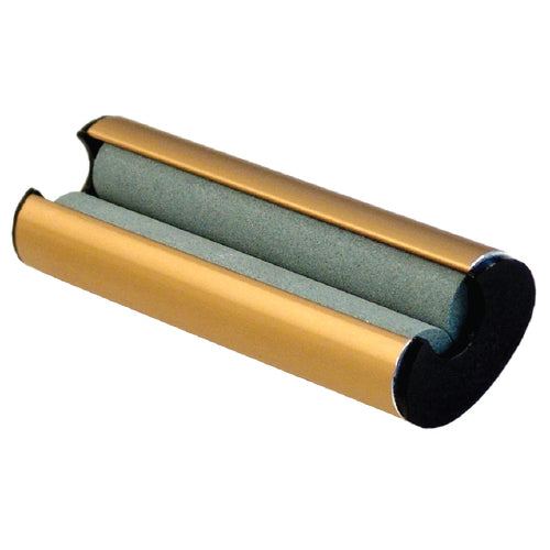 Suavizador de bordes filosos doble para vidrio de 3 a 15 mm.