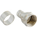 (4 piezas) Conector tipo campana para cable coaxial RG6 Surtek