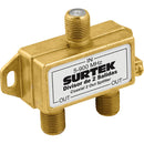 Divisor coaxial 1 entrada 2 salidas Surtek