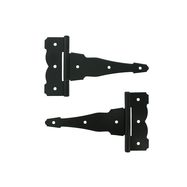 (Par) Bisagras en T decorativas de 8"