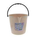 Cubo de plástico multiusos de 9.5 litros