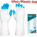 Guantes de PVC Alta Calidad para limpiar y lavar platos. Talla L (Par)