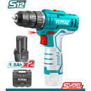 Taladro 12V Nueva generacion S12 de baterias litio 0-400/0-1500rpm. 20NM Mandrill 3/8" sin llave. Co