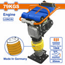 Apisonadora bailarina compactadora sapo a gasolina Motor 4.8Kw (6.5HP) 79 kg.