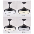 Abanico De Techo Con Lámpara Y Bocina Bluetooth. 3 tonos de luz. 42" Ventilador a control remoto. Fan 110v