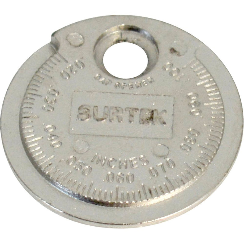 Calibrador tipo rampa para bujía Surtek