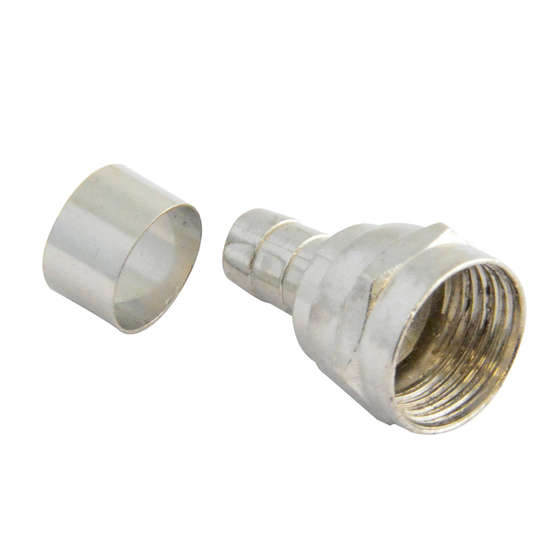 (4 piezas) Conector tipo campana para cable coaxial RG59 Surtek