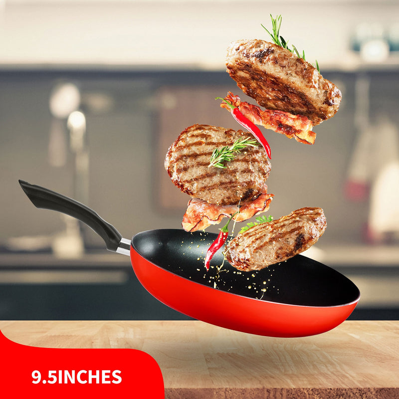 Sarten de cocina 9.5" Doble recubrimiento antiadherente