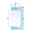 Cierrapuertas BISAGRAS HIDRÁULICAS DE PARED PUERTA DE BAÑO O PUERTAS - VIDRIO TITUS 1.0  PAR DE