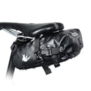 Bolso impermeable de 1.5L para anclar bajo el asiento de la bicicleta- Negro Rhinowalk