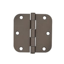 Bisagra de 3.5"x 3.5" acabado de peltre para puertas