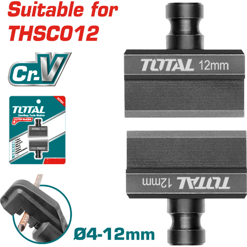 Cabezas Para Cortador Hidráulico, Tamaño: 4-12mm; Material: Acero Endurecido