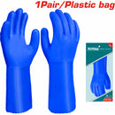Guantes de PVC de alta calidad. Resistente al aceite y ácidos. Talla XL (Par)
