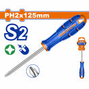 Destornillador Phillips 6x125mm Material de la hoja: S2 Tipo de punta: Phillips PH2 Magnético