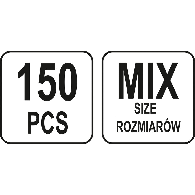 Remaches roscados variados M3-40PC M4-35PC M5-25PC M6-25PC M8-15PC M10-10PC
