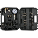 Probador test de compresión de motor Diesel 0-1000 PSI  (Set 19 pzas) Compresimetro Diesel