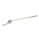 Palanca cromada para sanitario 28cm largo