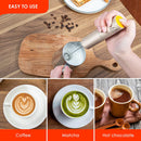 Espumador de leche, de mano, 3 baterías AAA