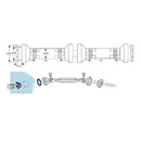 Doble conector Vidrio-Vidrio