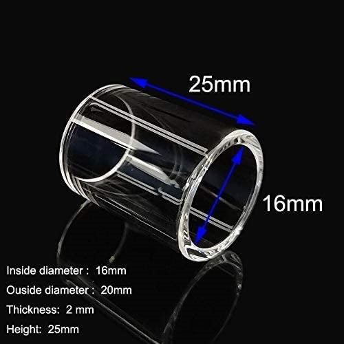 Kit de difusores de gas lens transparentes para soldadura tig antorcha WP 17/18/26 (kit 16 piezas)