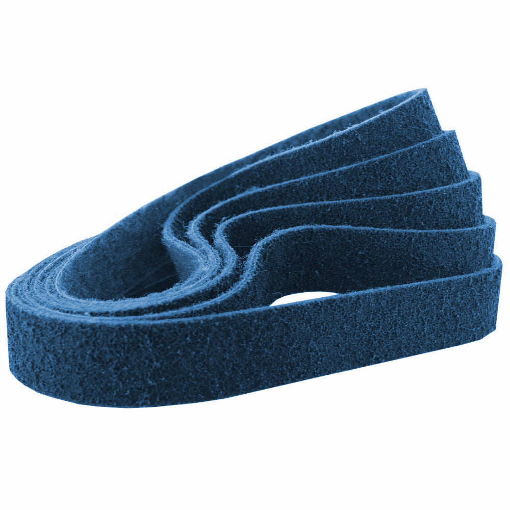 (Pack de 3) Bandas de nylon azul 400# (40*760mm) Para maquina IN-Y2