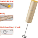 Espumador de leche, de mano, 3 baterías AAA