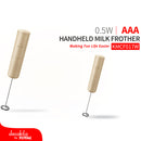 Espumador de leche, de mano, 3 baterías AAA