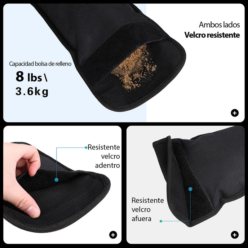 Maleta para entrenamiento funcional heavy duty con bolsas de arena