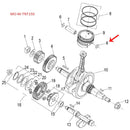 Anillo De Seguridad Del Pin Del Piston (TNT135 / TNT150)