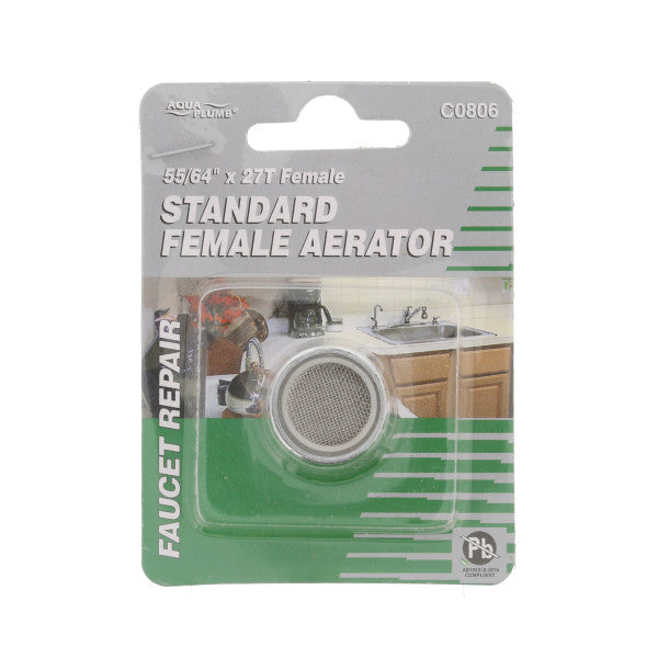 Aireador de 55/64" para llave de fregador