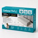 Almohada Cervical 60x35cm Carbone MaxRest 5 Estrellas con Enfriamiento Instantáneo. Alivia el Dolor y Mejora la Postura. Calidad Hotelera.