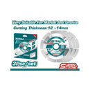 3 pzas Disco Diamante Concreto 230(9")X 22.2mm Segmentado Para Corte En Seco granito y marmol