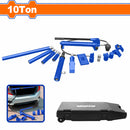 Gato chapisteria Porto power Kit de Reparación de carroceria Hidráulico para autos 10T. Gato Hidráulico saca golpes reparador de carroceria chapistero