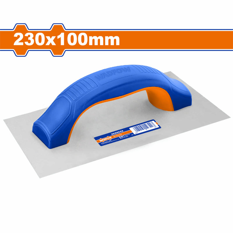 Llana para pastear Yeso 230x100mm Acero al carbono. Mango de Diseño Ergonómico.