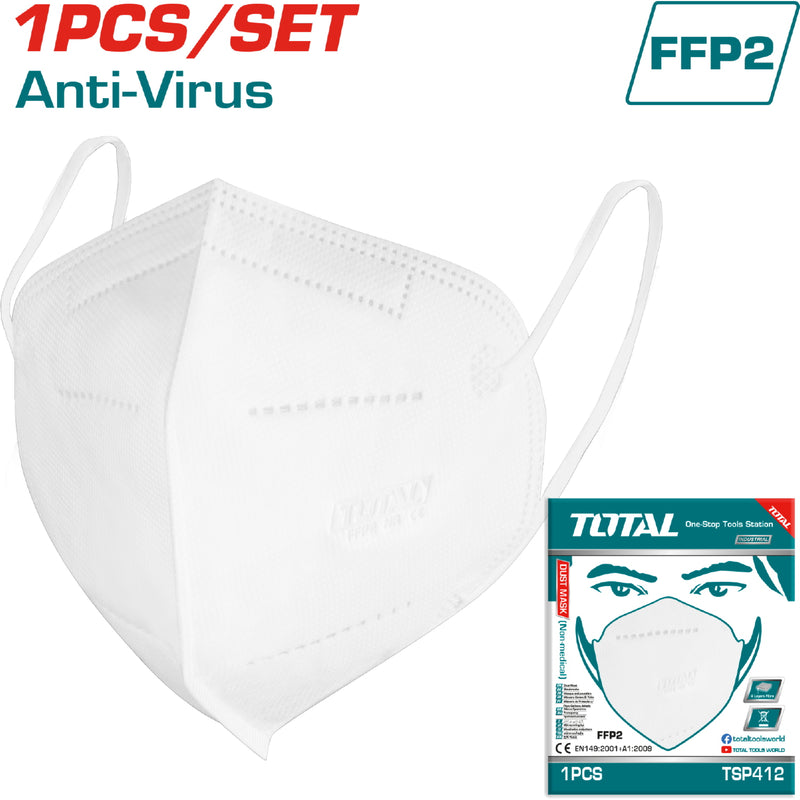 (1 PIEZA) Tapaboca grado FFP2 con 4 capas. Para ambientes exigentes.