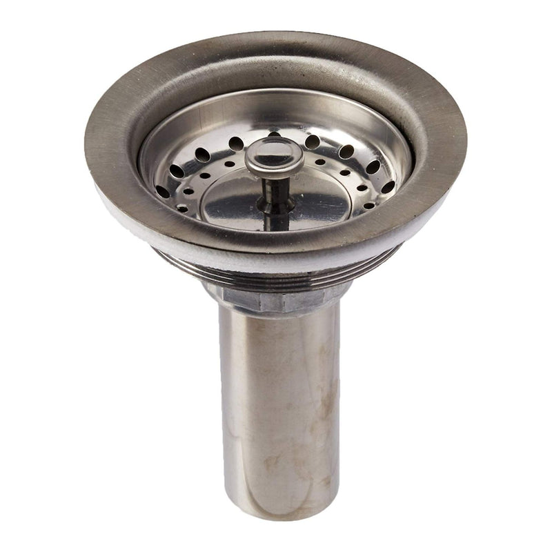 Canasta metálica inoxidable desague para fregaderos