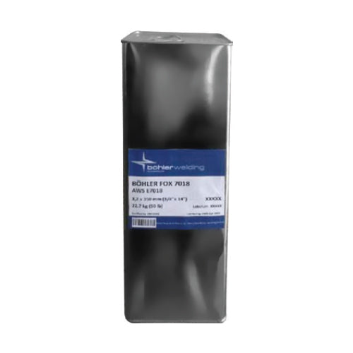 34970 BÖHLER FOX 7018(AWS E7018)(lata 16kg)(5/32") 4mm (Electrodo de acero al carbono de bajo cont.