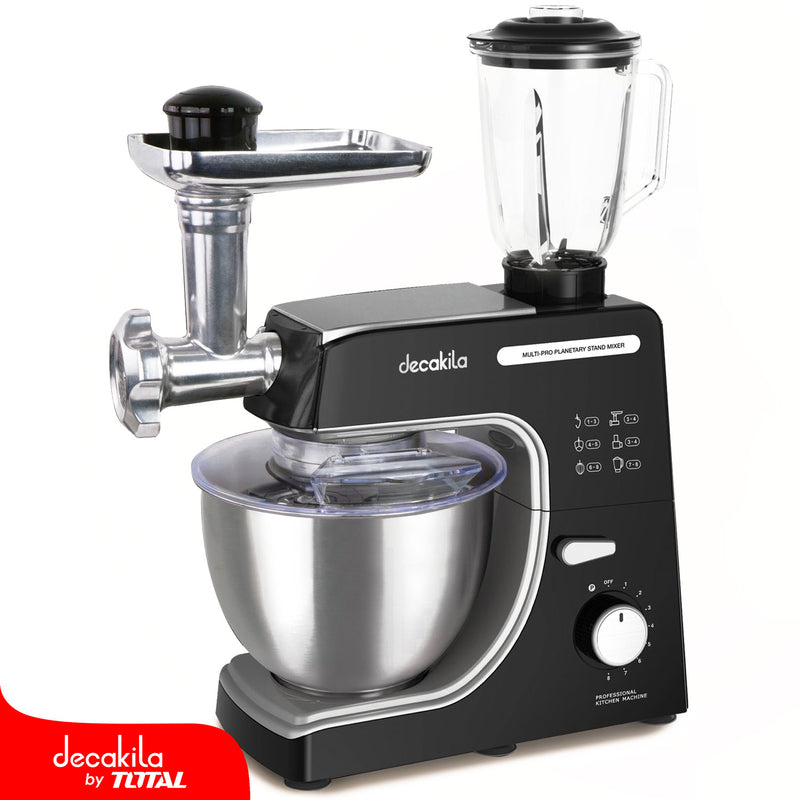 Batidora multifuncional moledor, amasadora , licuadora , picatodo, embutidor salchichas Motor 800W