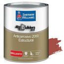 Pintura anticorrosiva brillante color rojo, 1 Galón. Sherwin Williams