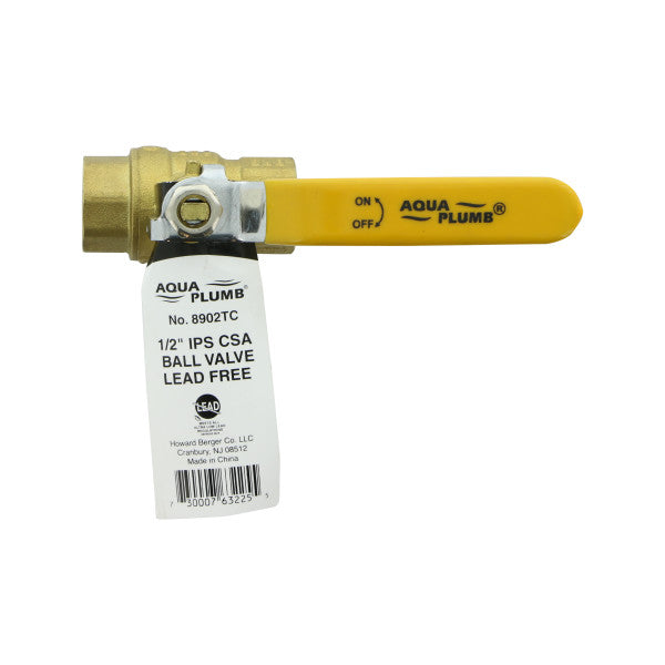 Válvula Hembra roscada de bola de 1/2" para gas