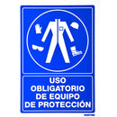 Letrero "Equipo protección" Surtek