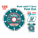 Disco de diamante 125(5")X22.2mm para UTWLC1256