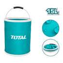 Cubo Plegable de PVC con revestimiento impermeable. 15L/250x320mm