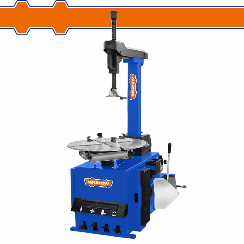 Desmontador llantas con brazo automático 110-120V~60Hz. Diámetro: 41". Ancho: 14". Ruido: <70db